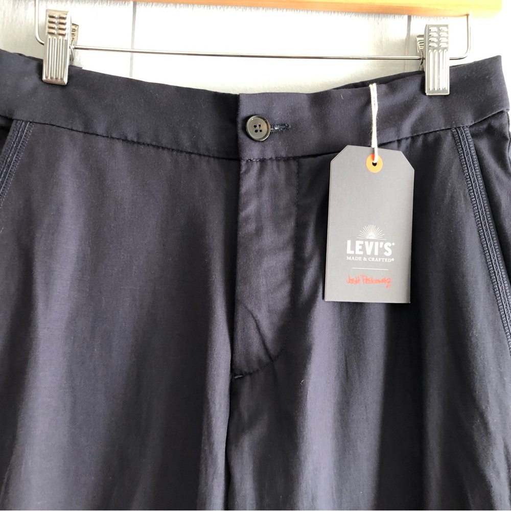 Josh Peskowitz & Levi’s Size 29 Navy Blue Trouser Pant NWT